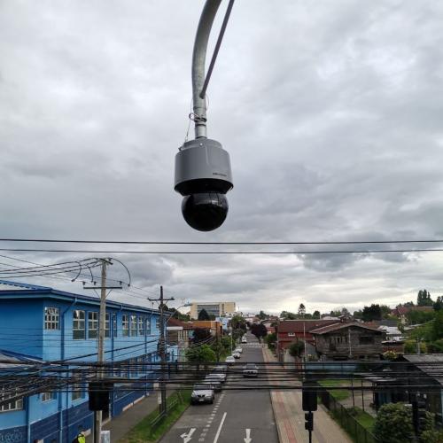 Instalación de Cámaras en Osorno.